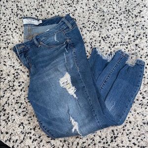 Torrid distressed jeans